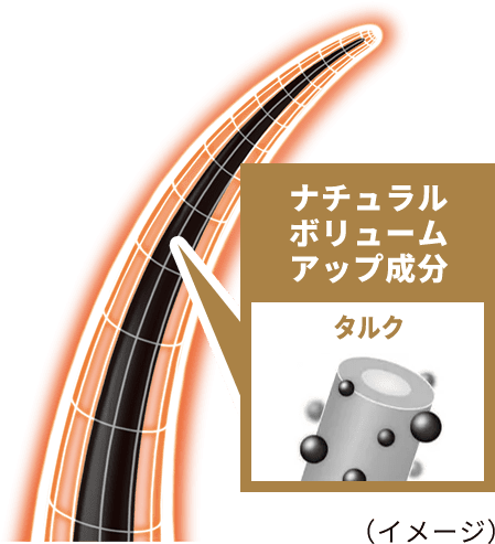 3Dボリュームアップ成分(イメージ)