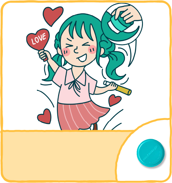 ジャンプで揺らすくらげヘア