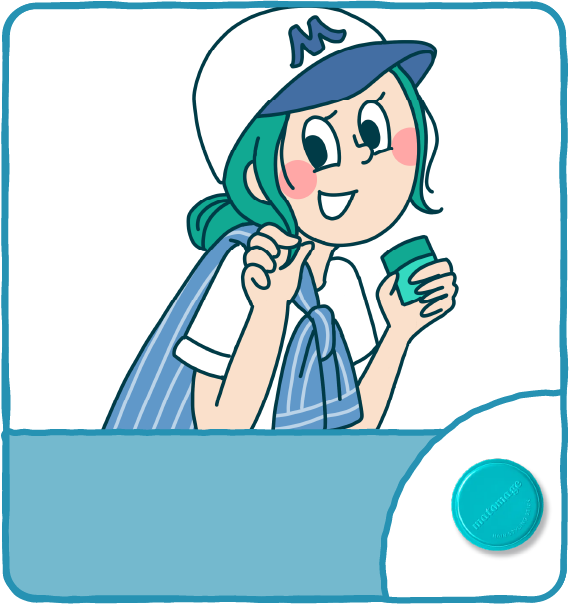 キャップ盛れモテおくれ毛