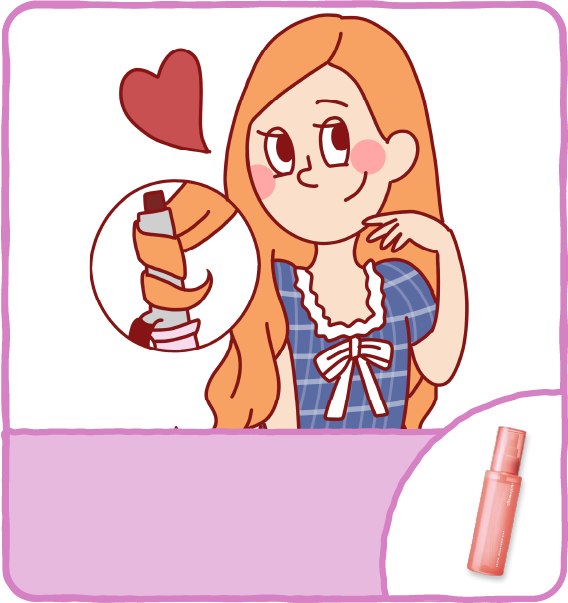 お嬢様ロング美髪