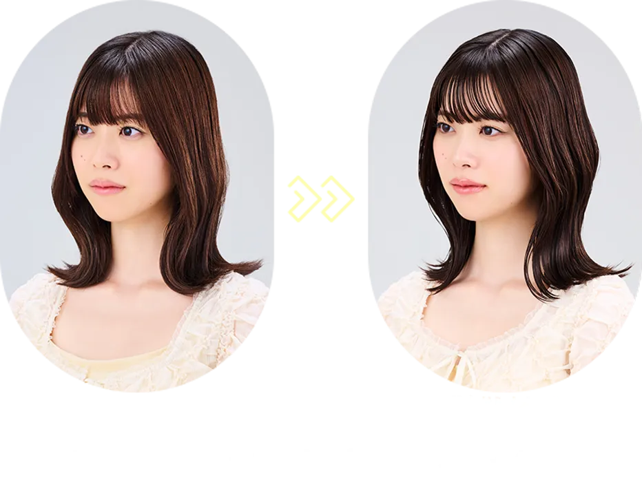 ゆるっとエアリーな巻き髪続くカールロック設計