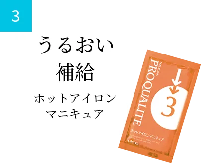 うるおい 補給 ホットアイロン マニキュア